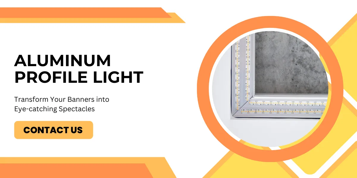 Aluminum Profile Light, Illuminate Your Banner, India