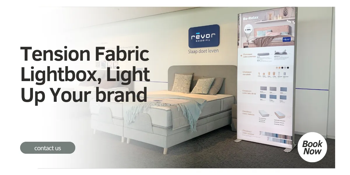 Tension Fabric Lightbox, Light Up Your brand, India 2024